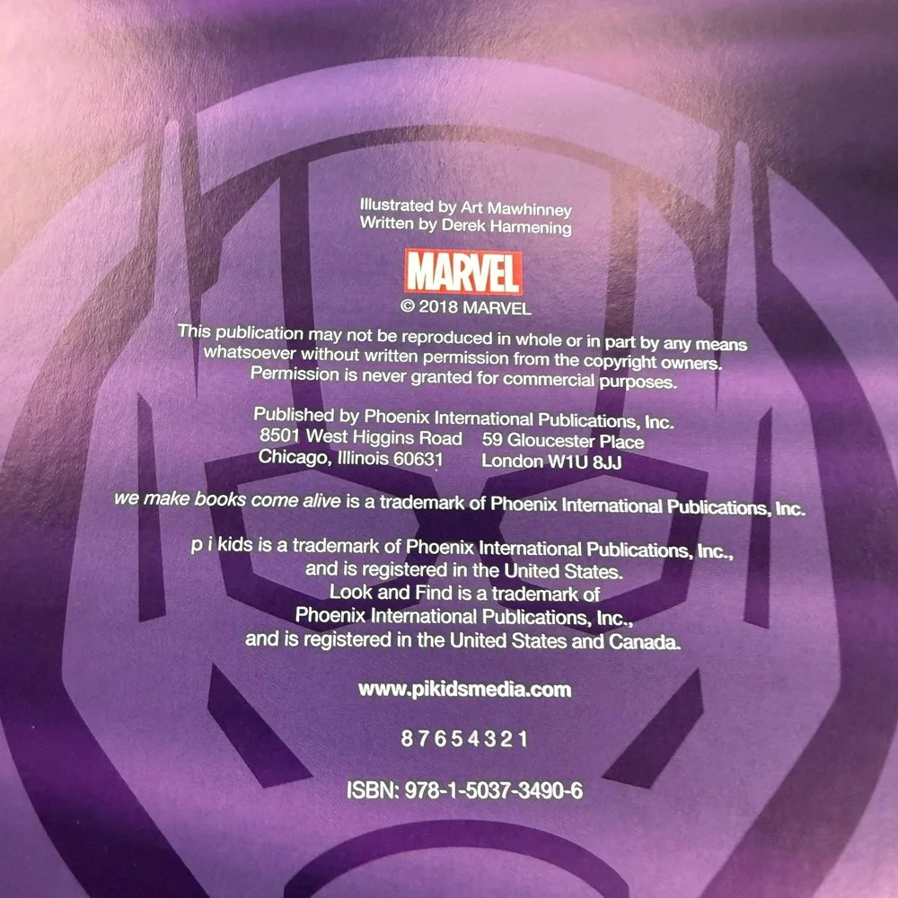 Marvel Ant-Man Look and Find Hardcover‎ Kids Activity Book 2018 pi kids MCU